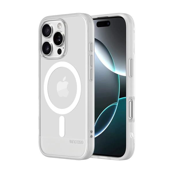 Coque iPhone 16 Pro - Incase - Slim Case MagSafe - Transparent - Semi-rigid - Polykarbonat