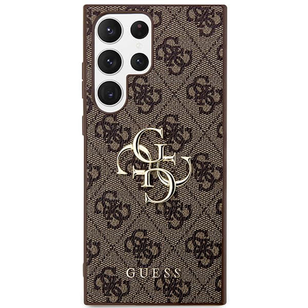 Guess Guhcs24l4gmgbr S24 Ultra S928 4g Big Telefonetui Brun