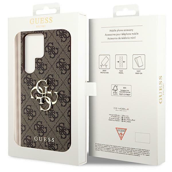 Guess Guhcs24l4gmgbr S24 Ultra S928 4g Big Telefonetui Brun