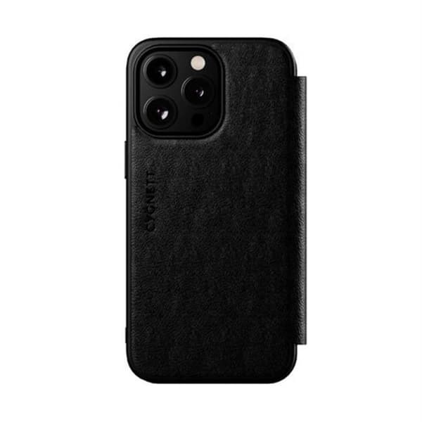 iPhone 16 Pro Max MagWallet Fodral med korthållare och stativfunktion CYGNETT Svart