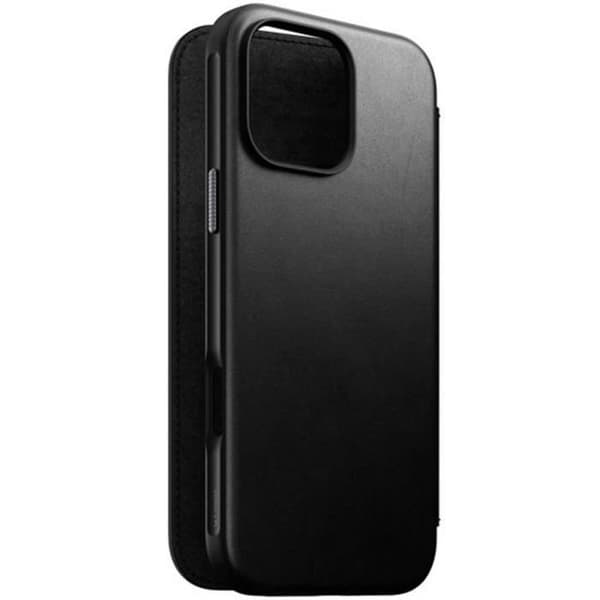 MagSafe Fodral till iPhone 16 Pro Max - NOMAD - Folio Modern korthållare - Svart