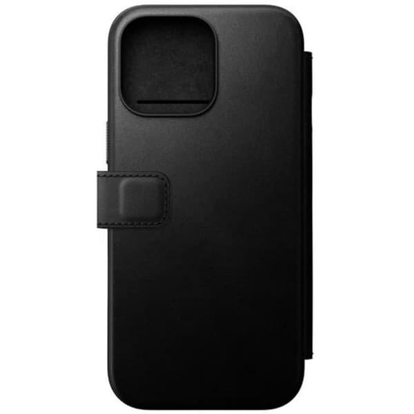 MagSafe Fodral till iPhone 16 Pro Max - NOMAD - Folio Modern korthållare - Svart