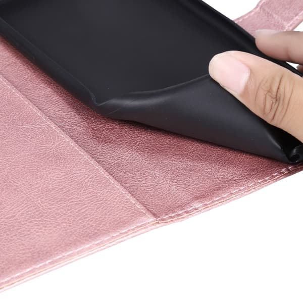 SKALO Motorola Edge 50 Neo 5G PU-nahkainen Lompakkokotelo