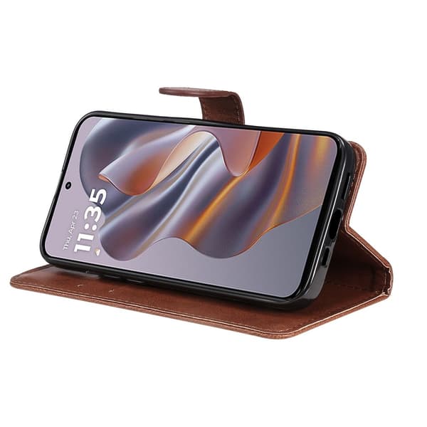 SKALO Motorola Edge 50 Neo 5G PU-læder Pungetui