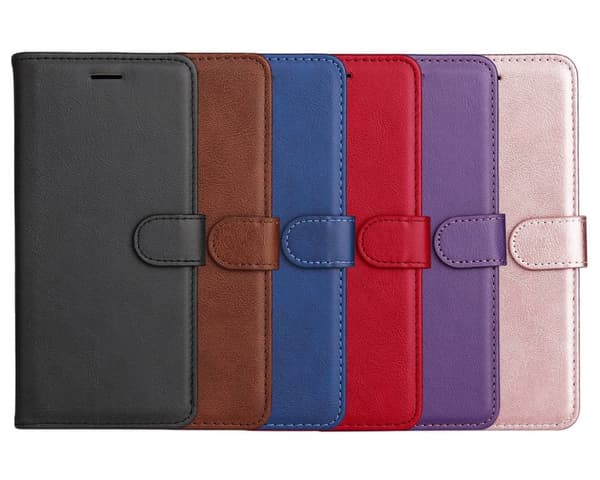 SKALO Motorola Edge 50 Neo 5G PU-Läder Plånboksfodral