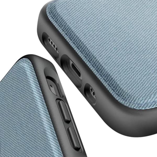 Fodral för iPhone 12 och 12 Pro Anti-fall 1,5 m Denim Denim Coating Diesel Blue
