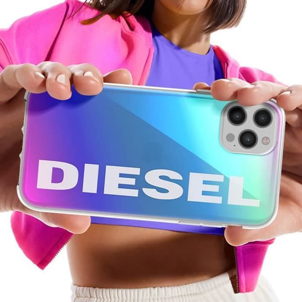 Fodral till iPhone 12 Pro Max Anti-fall 1,5 m Diesel holografisk effekt Flerfärgad