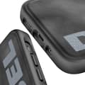 Miniatyrbild 4 av 4: Fodral till iPhone 12 Mini Anti-fall 1,5m Denimbeläggning Diesel Svart