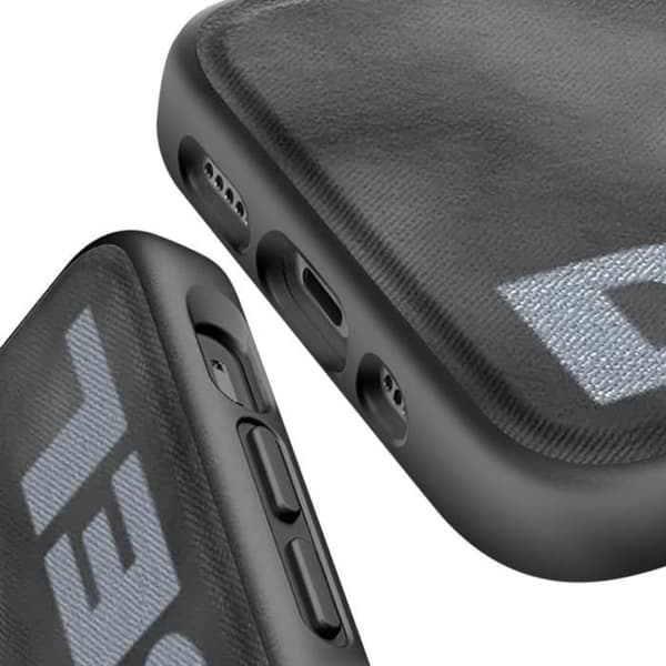 Fodral till iPhone 12 Mini Anti-fall 1,5m Denimbeläggning Diesel Svart