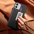 Miniatyrbild 3 av 4: Fodral till iPhone 12 Mini Anti-fall 1.5m Slogan Only the brave Diesel Black