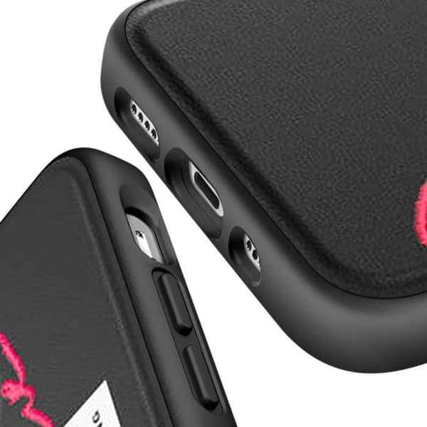 Fodral till iPhone 12 Mini Anti-fall 1.5m Slogan Only the brave Diesel Black