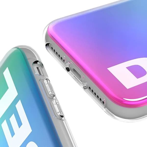 Fodral till iPhone 12 Mini Anti-fall 1,5 m Diesel holografisk effekt Flerfärgad