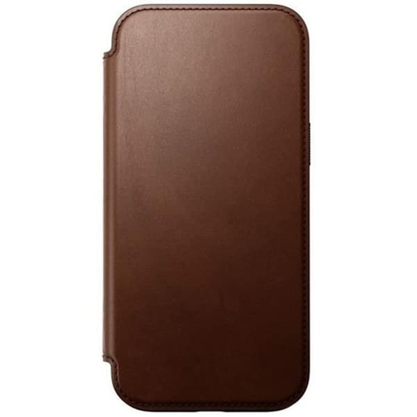MagSafe Fodral till iPhone 16 Pro Max - NOMAD - Folio Modern korthållare - Brun