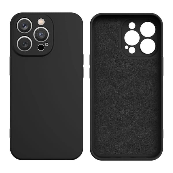 Silikonskal till Samsung Galaxy A15 - Svart