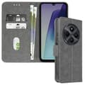 Miniatyrbild 1 av 4: Fodral till Xiaomi Redmi 14C Flip Wallet och videohållare grå