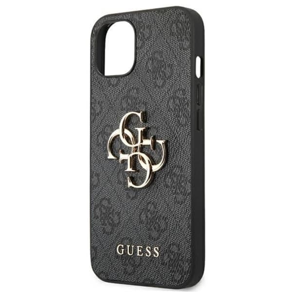 Guess 4G Big Metal Logo - Fodral för iPhone 13 (grå)