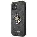 Miniatyrbild 2 av 6: Guess 4G Big Metal Logo - Fodral för iPhone 13 (grå)