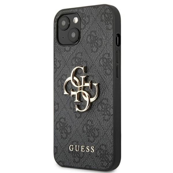 Guess 4G Big Metal Logo - Fodral för iPhone 13 (grå)