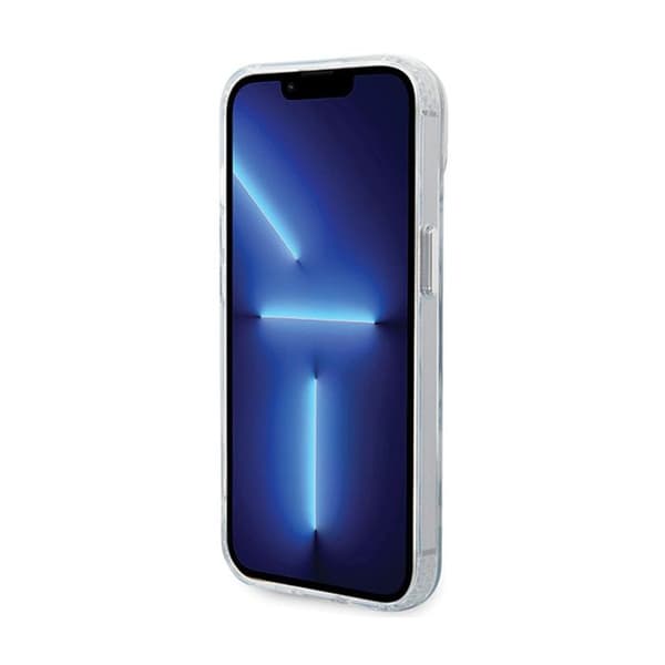 Telefonväskor - Karl Lagerfeld - iPhone 13 - Transparent - Kompatibel med MagSafe - Roliga grafik