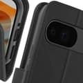Miniatyrbild 3 av 4: Fodral för Google Pixel 9 och 9 Pro - AVIZAR - Stöd för Wallet Flip och Video - Svart
