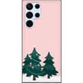 Miniatyrbillede 1 af 3: Samsung Galaxy S22 Ultra 5G Gennemsigtig cover Juletræer Glædelig Jul