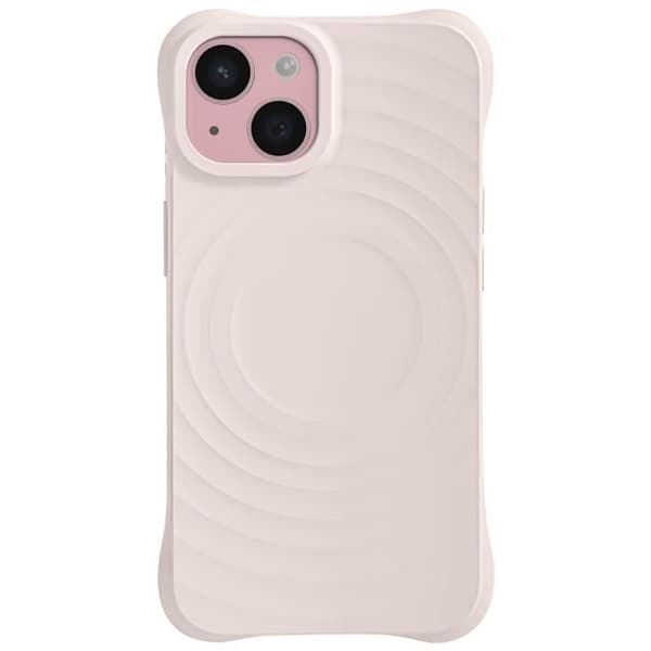 Magsafe Fodral till iPhone 15 Soft Touch Stötsäker Jaym Powder Pink