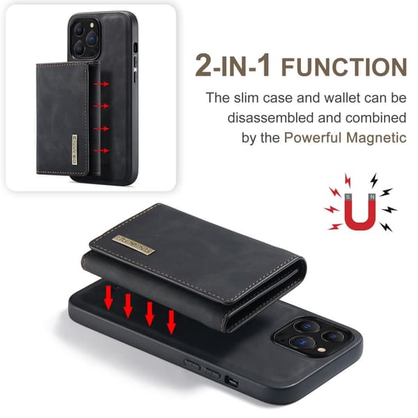 INF Magnetiskt Plånboksfodral för iPhone iPhone 16 Pro