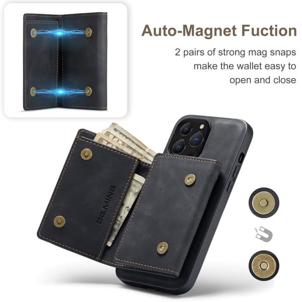 INF Magnetiskt Plånboksfodral för iPhone iPhone 16 Pro