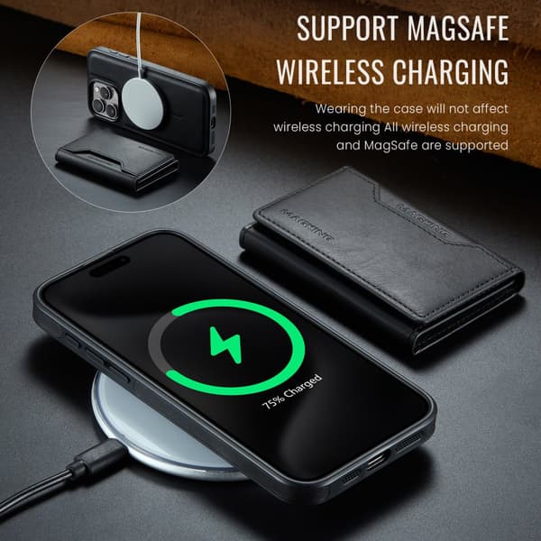 INF Magnetisk kortholderveske for Samsung Samsung Galaxy S24 Ultra
