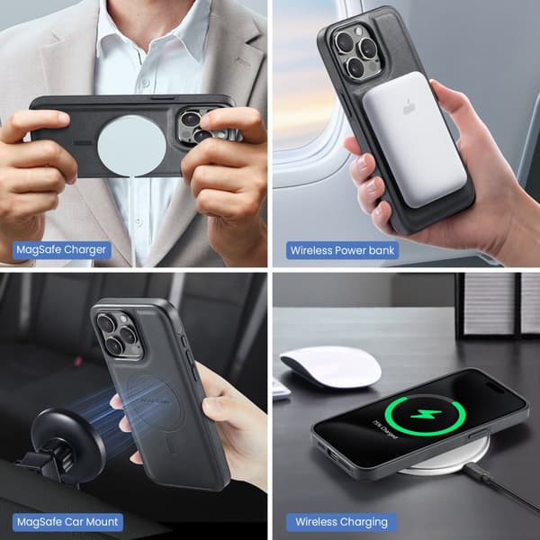 INF Magnetisk kortholder etui til Samsung Samsung Galaxy S23 Ultra