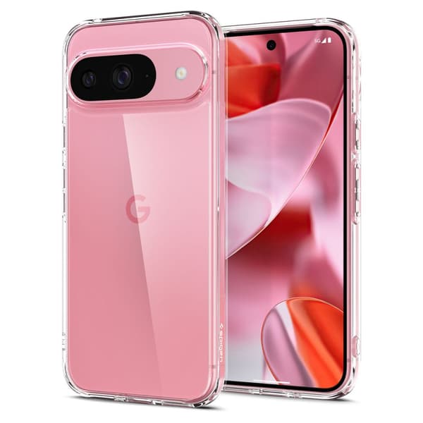 Spigen Ultra Hybridikotelo Google Pixel 9 / 9 Pro:lle - Kirkas
