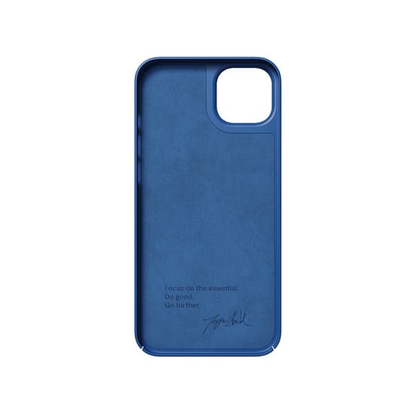 Nudient iPhone 14 Plus Skal Thin Case Blueprint Blue