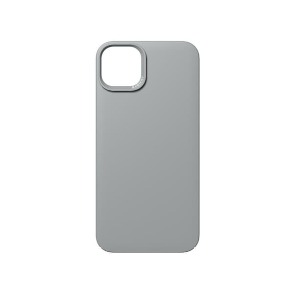 Nudient iPhone 14 Plus Cover Thin Case MagSafe Concrete Grey