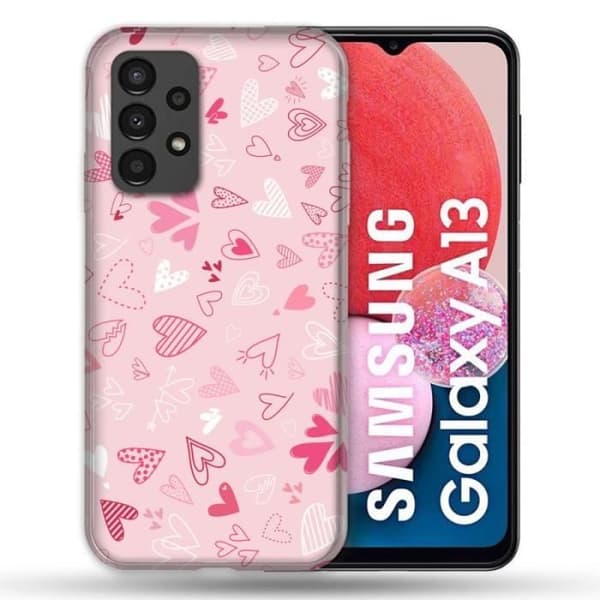 Fodral till Samsung Galaxy A13 Love Little Hearts en storlek