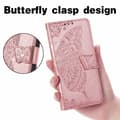 Miniatyrbillede 7 af 7: Samsung S22 Plus Pung Etui PU Læder 4-KOMPARTMENT Motiv Sommerfugl