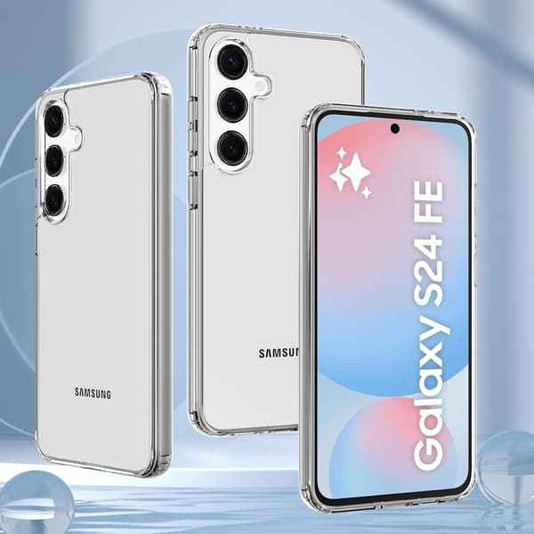 Samsung S24 FE Gjennomsiktig TPU-skall