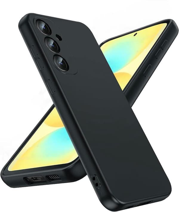 Samsung S24 FE matt svart deksel