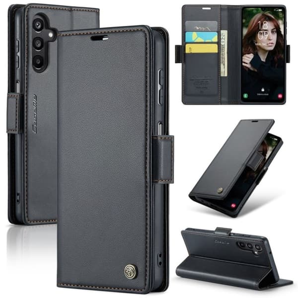 CASEME Samsung Galaxy A16 Plånboksfodral - Svart