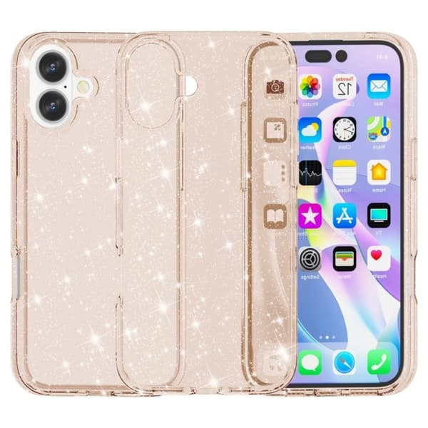 iPhone 16 Plus Skal - Guld