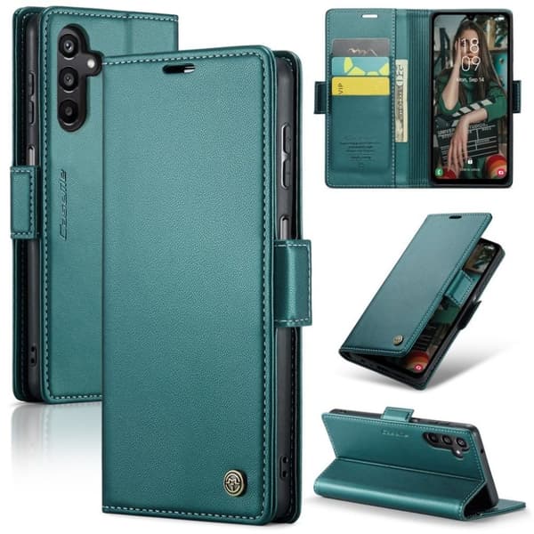CASEME Samsung Galaxy A16 Plånboksfodral - Grön