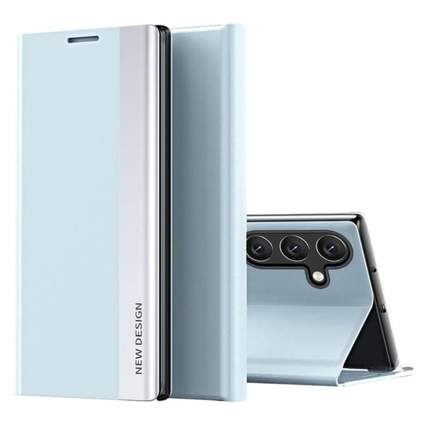 Samsung Galaxy A16 Fodral med stativ - ljusblå