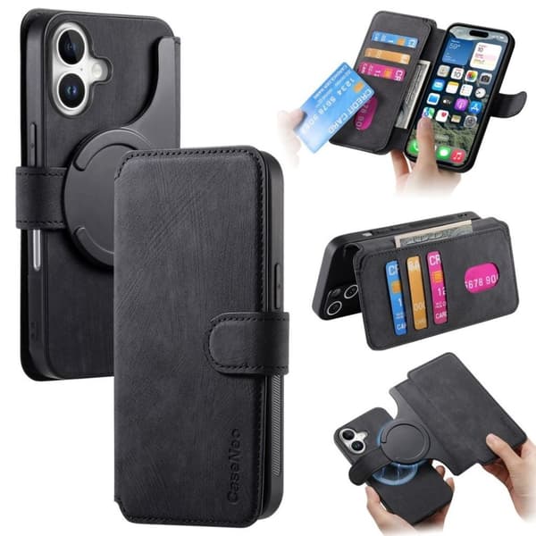 CASENEO iPhone 16 Fodral - Svart