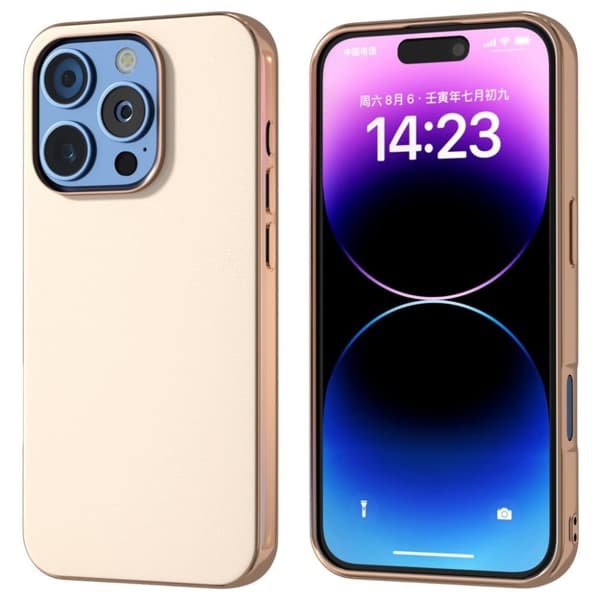 iPhone 16 Pro Skal - Ljusgul