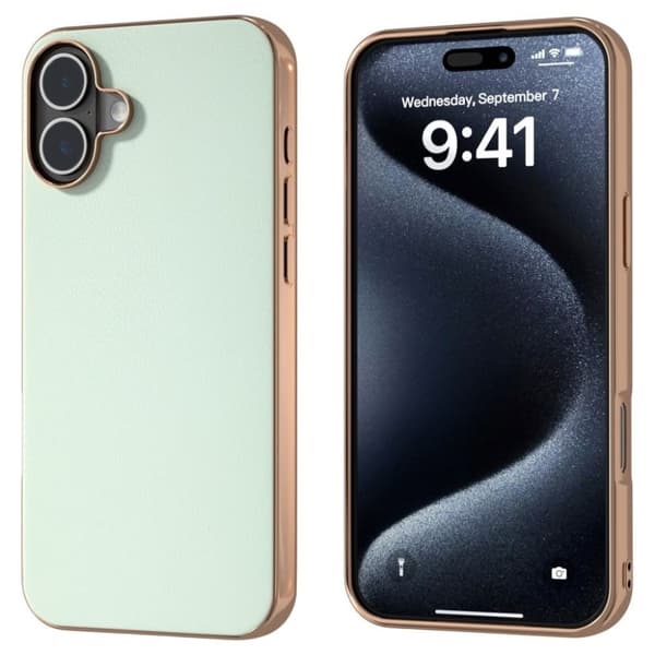 iPhone 16 Skal - Ljusgrön
