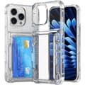 Miniatyrbilde 3 av 3: Bakdeksel med kortspor og stativ for iPhone 13