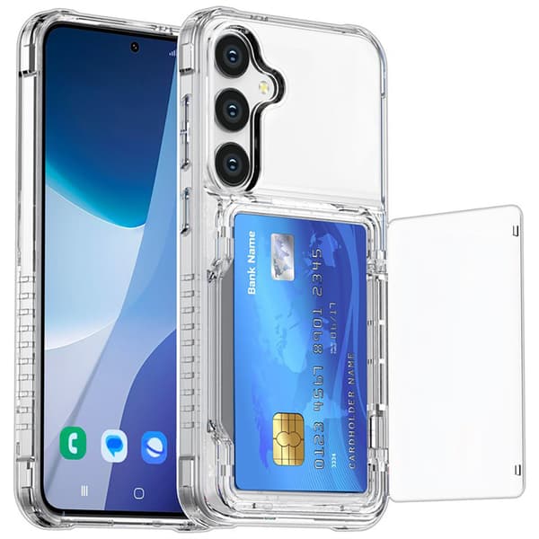 Bagcover med kortplads og stander til Samsung S23