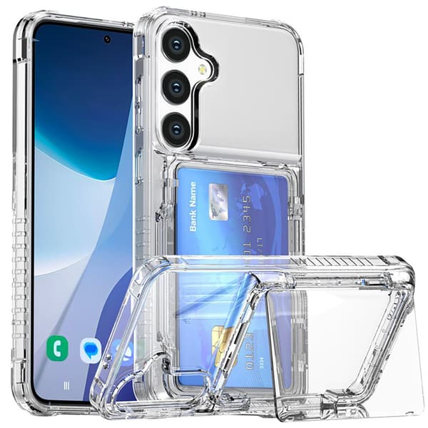 Bagcover med kortplads og stander til Samsung S23