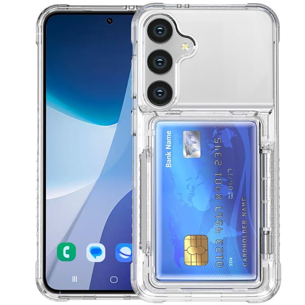 Bagcover med kortplads og stander til Samsung S23