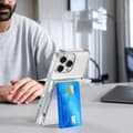 Miniatyrbillede 1 af 4: Bagcover med kortplads og stander til iPhone 14 Pro