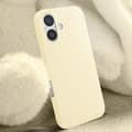 Miniatyrbild 3 av 4: Skal till iPhone 16 Plus - AVIZAR - Fast Cover - Halvstyvt - Soft-touch - Gul